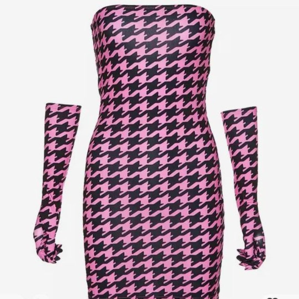 black and pink set